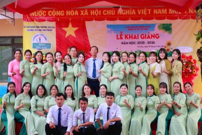 LỄ KHAI GIẢNG NĂNG HỌC MỚI 2025-2026 TRƯỜNG TIỂU HỌC PHỔ THUẬN